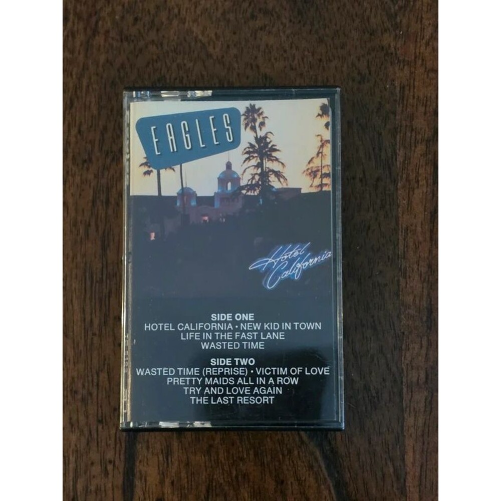 Eagles Hotel California Cassette TC-5103 Asylum Records Vintage Classic Rock